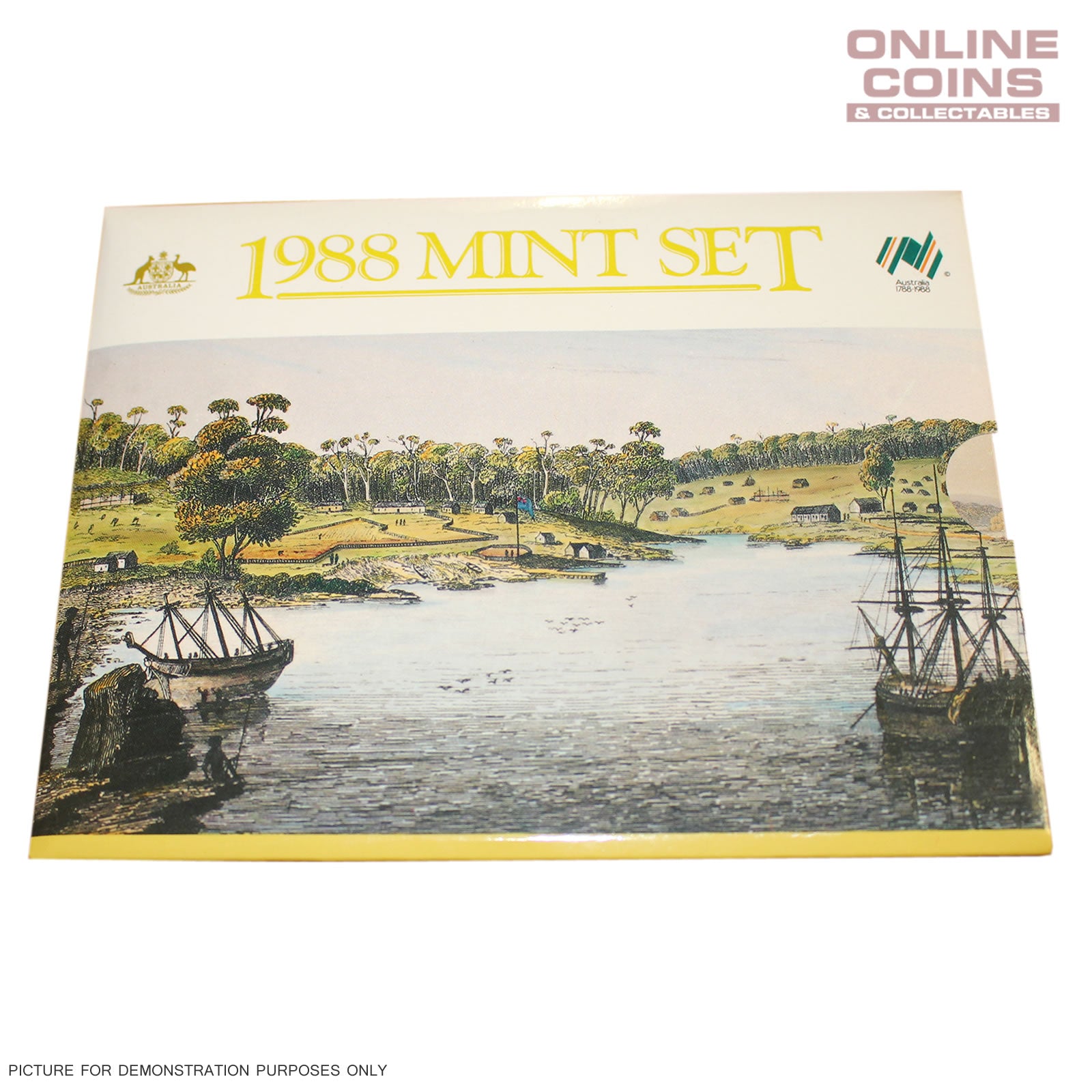 1988 Eight Coin Uncirculated Year Set - Bicentenary